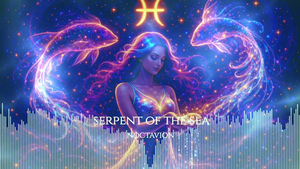 Serpent of the sea- ✨️Pisces ♓️✨️- Silver Moon Collection - #NoctavioN #Pisces #CosmicRhythms 