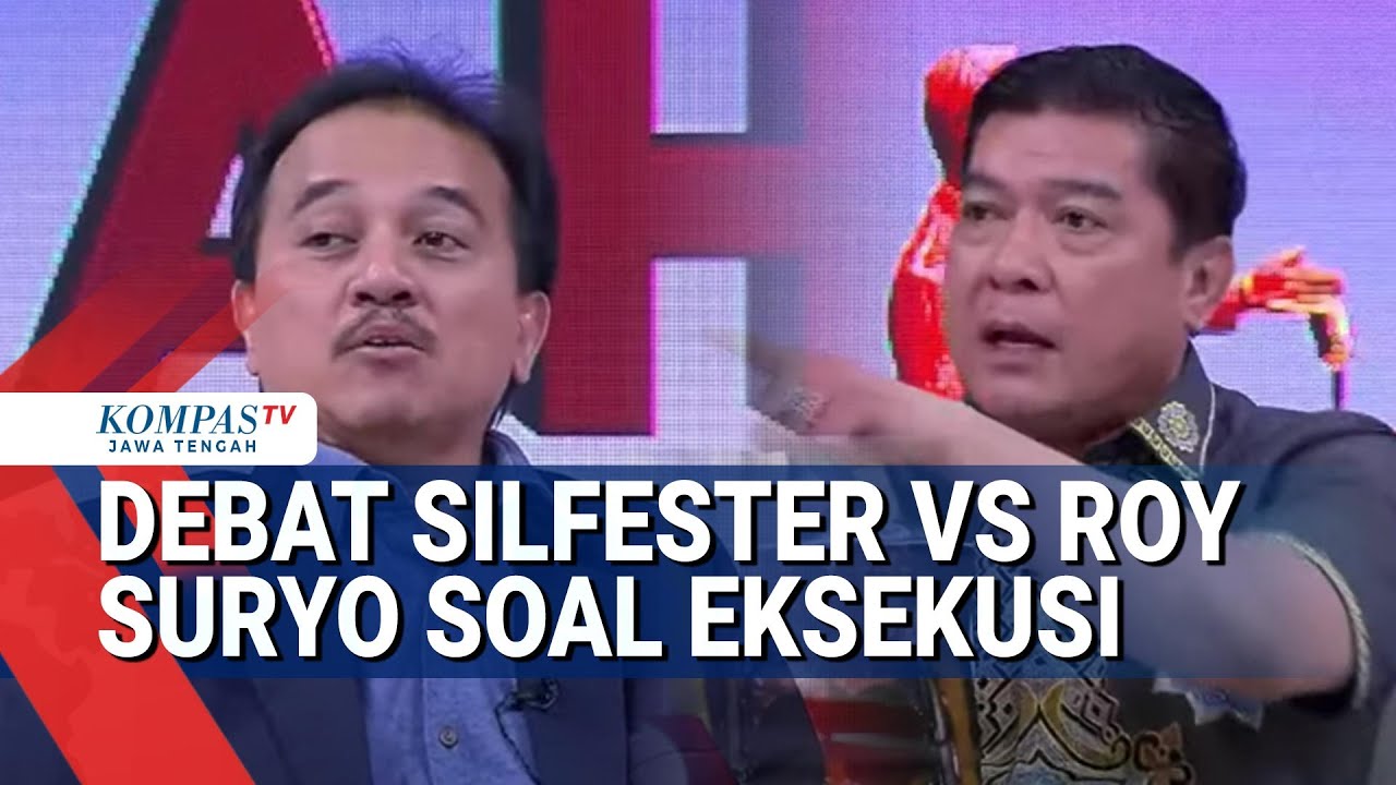 Panas! Momen Debat Silfester vs Roy Suryo soal Eksekusi