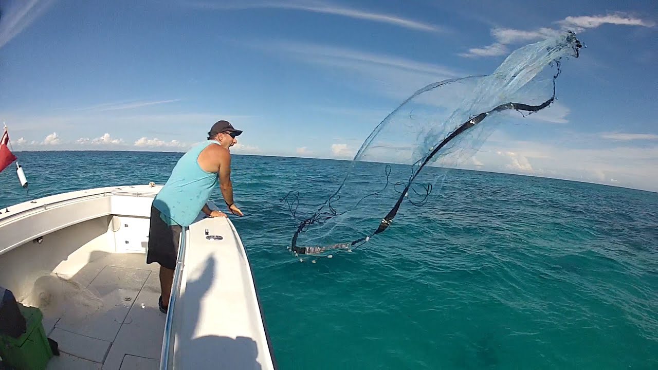 Taped Cast Net vs. Non-Taped Cast Net for Shrimping