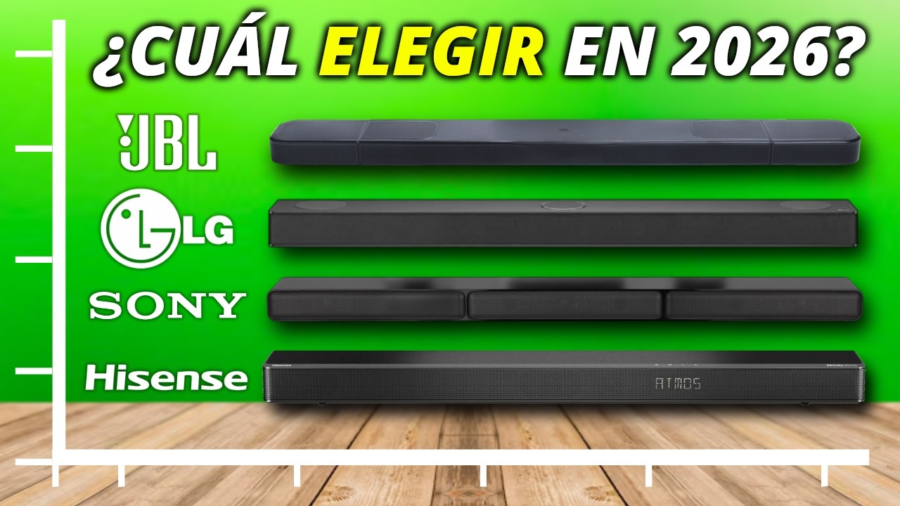 MEJORES BARRAS DE SONIDO CALIDAD PRECIO 2026 ✅ | TOP 7 barras de sonido para TV