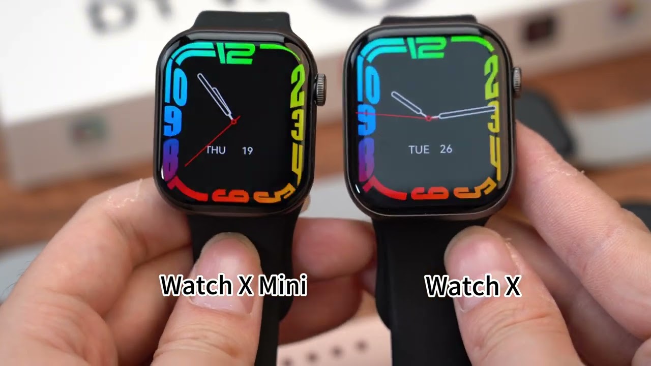 DT WATCH X vs DT WATCH MINI X: Two Sizes, Unique Advantages