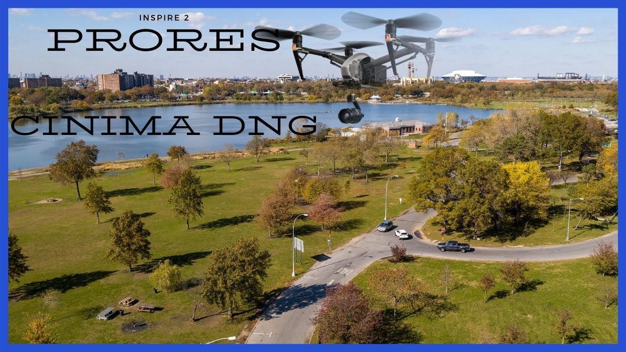 DJI Inspire 2 ProRes vs CinemaDNG