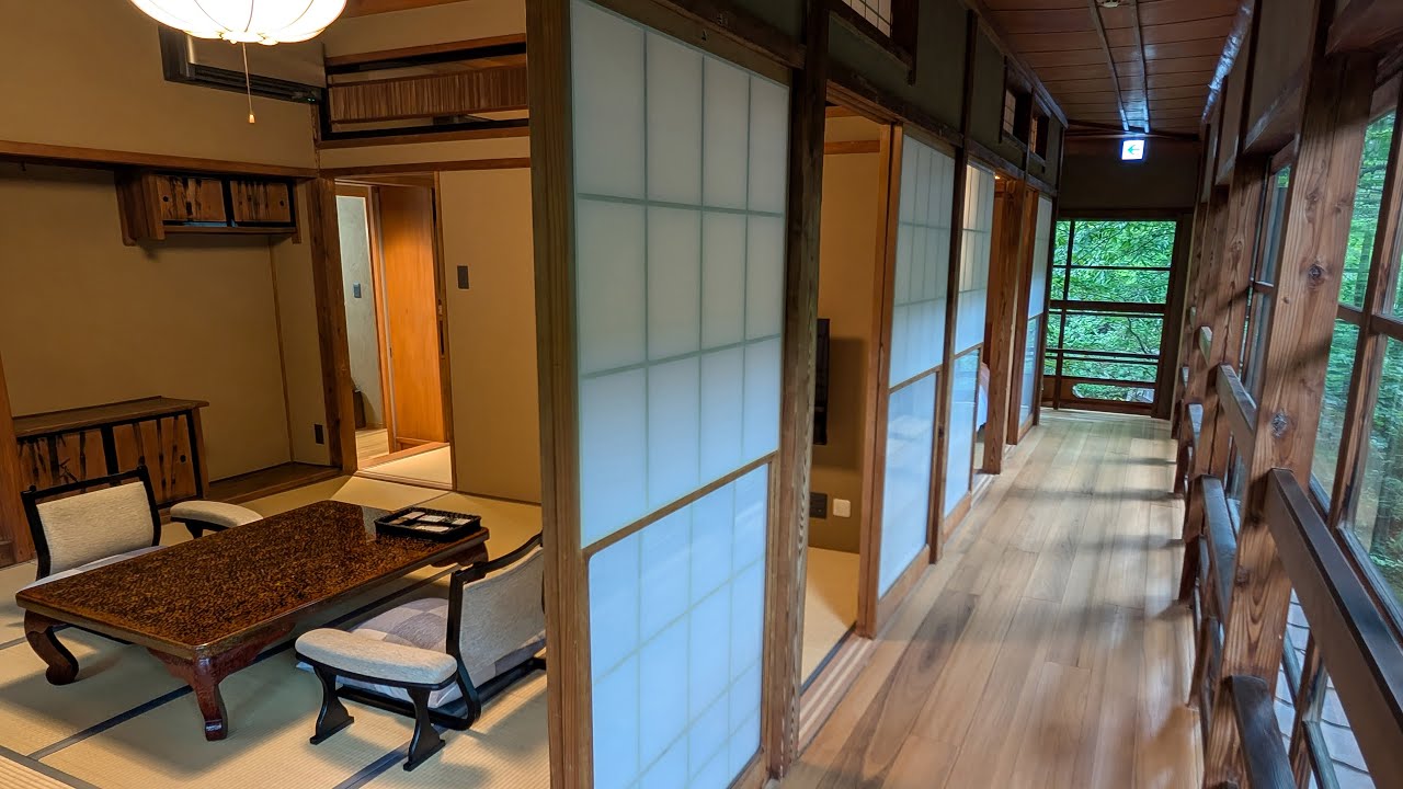 Agano, Niigata (新潟県阿賀野市) - Kansuiro (環翠楼) ryokan Rinsenkaku (臨泉閣) Villa tour 2025 Sep. 12