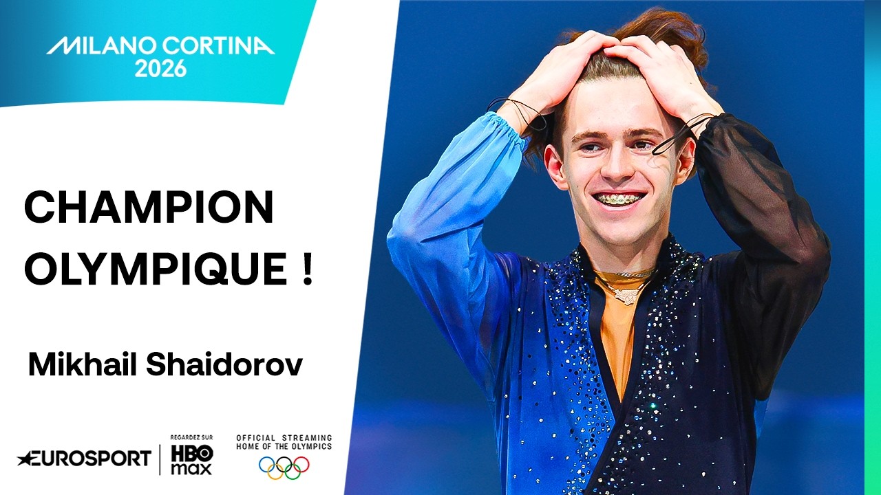 JO 2026 - MAGIQUE ! Avec 5 quadruples sauts, Shaidorov réalise LE PASSAGE PARFAIT et REMPORTE L'OR !