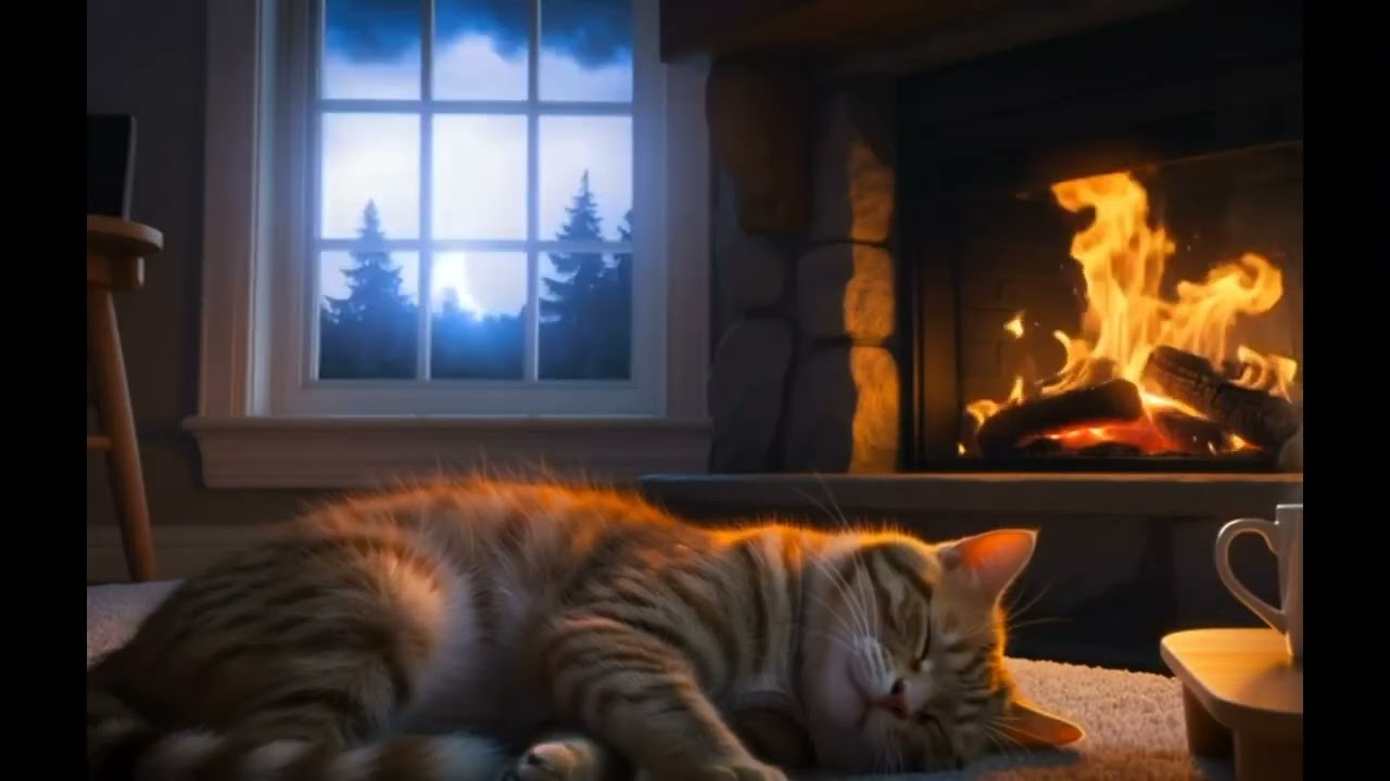    Cozy Winter Night 