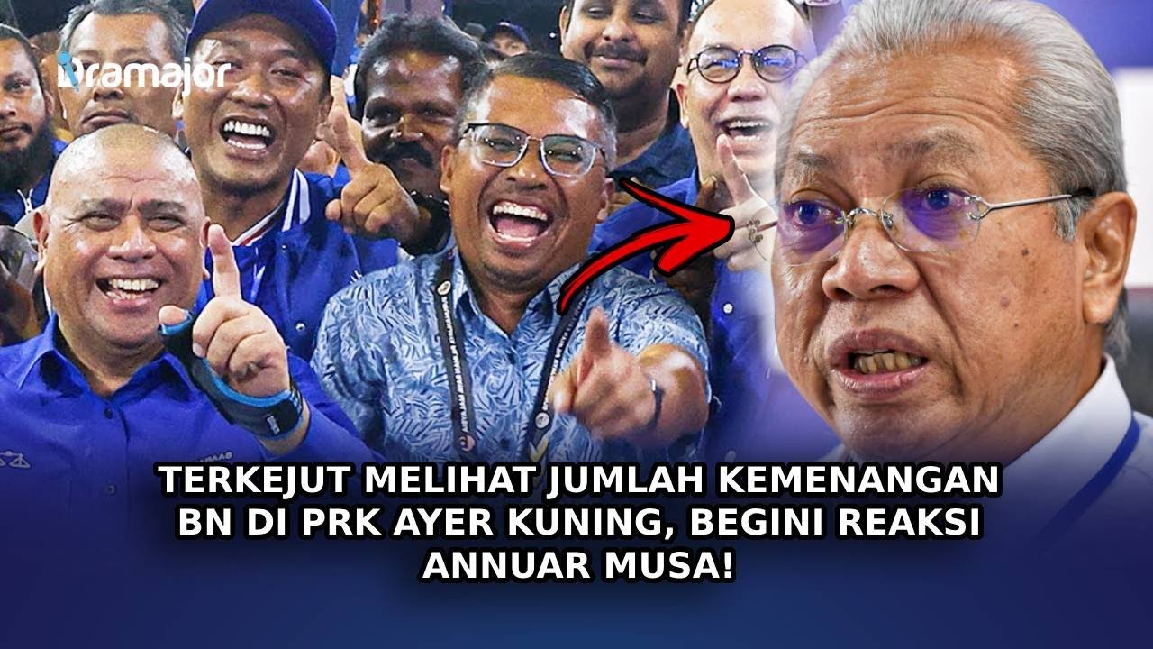 TERKEJUT Melihat Jumlah Kemenangan BN Di PRK Ayer Kuning, Begini Reaksi Annuar Musa!