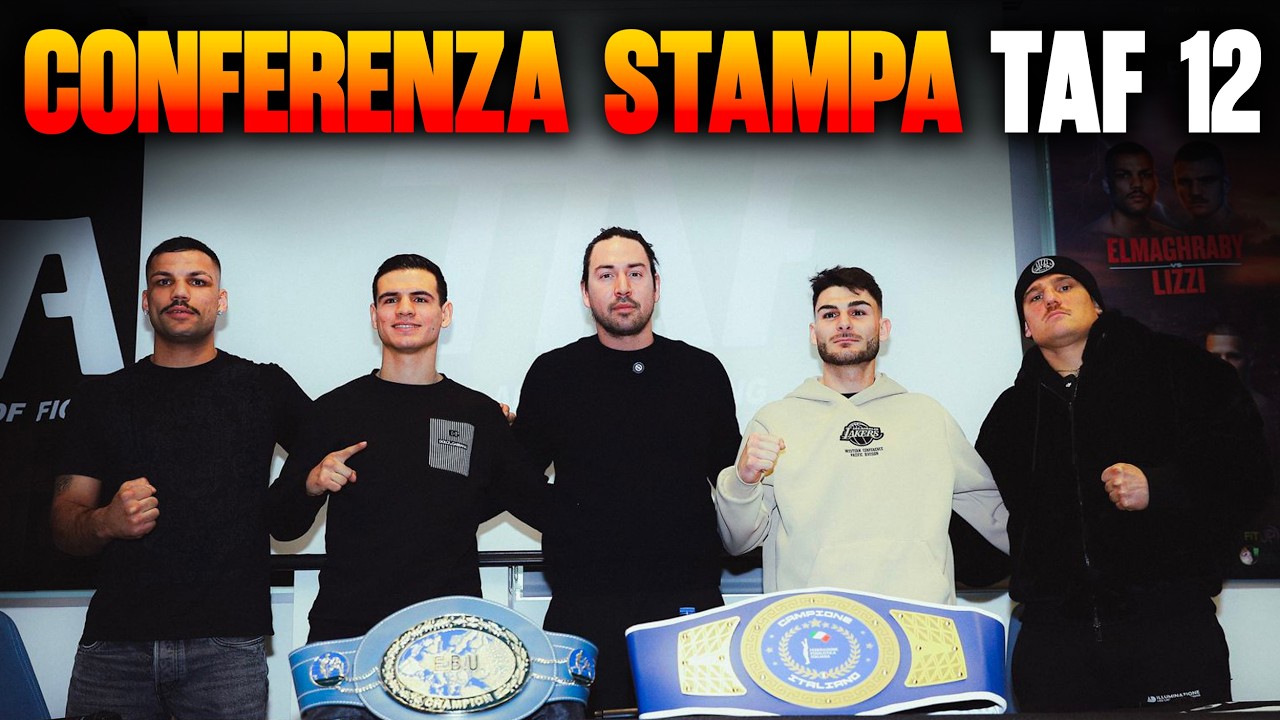 TAF 12 | Conferenza Stampa Ufficiale