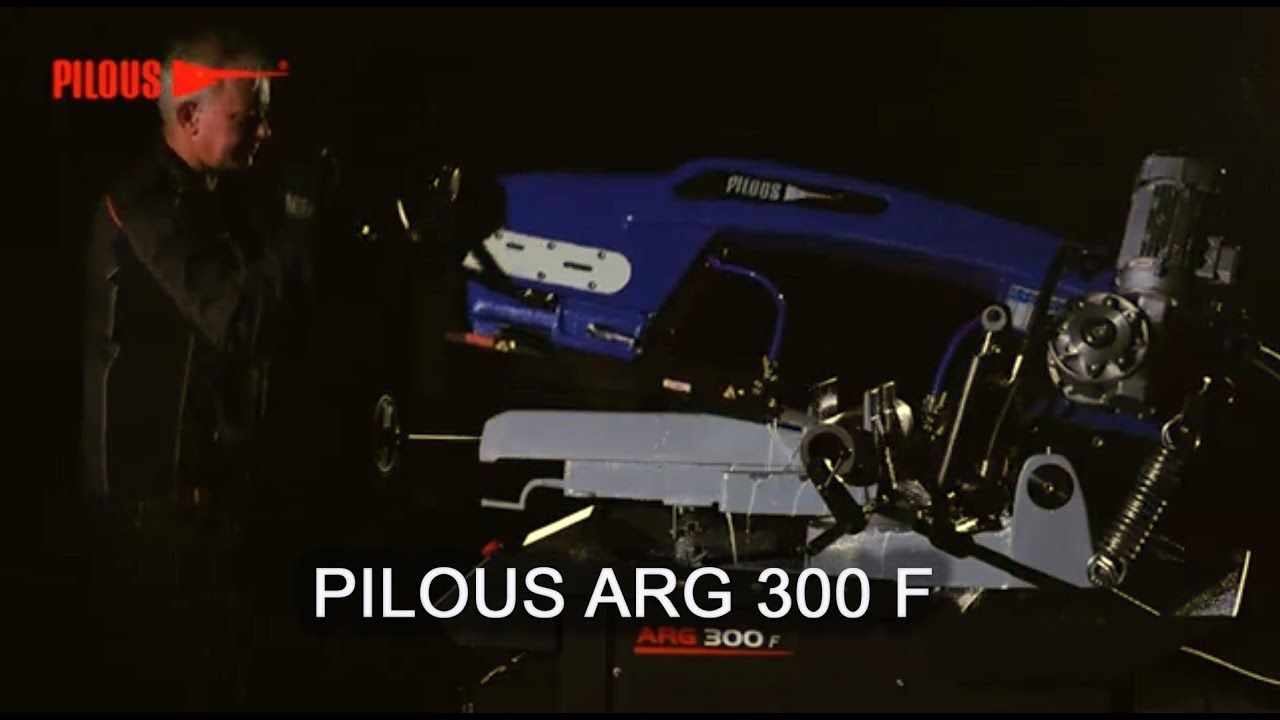 PILOUS ARG 300 F - универсальный ленточнопильный станок по металлу