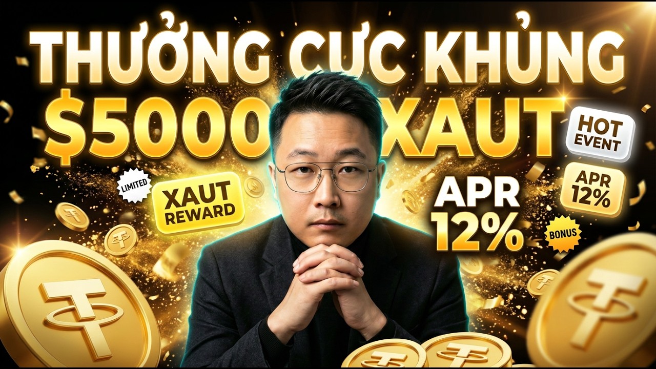 Siêu Event Bybit Tháng 3: Gửi Tiết Kiệm Vàng (XAUT) Nhận Lãi Đến 12%/Năm - Hà Dòng Tiền