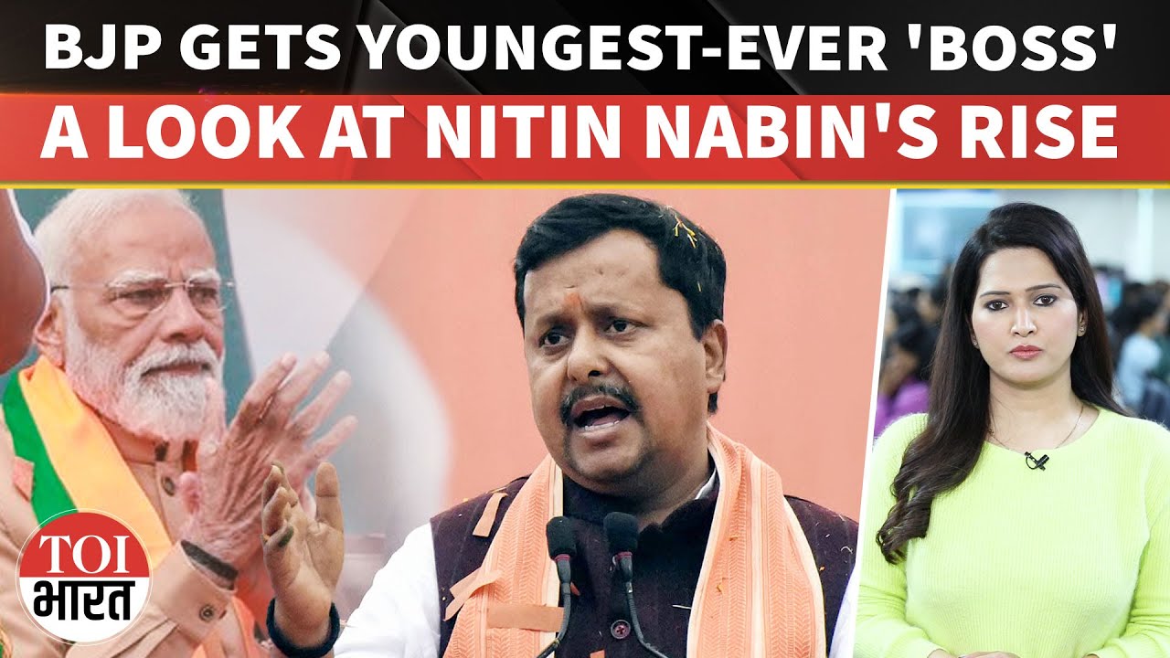 Karyakarta To Party Chief: Nitin Nabin Takes Over As BJP’s Youngest-Ever President | PM Modi