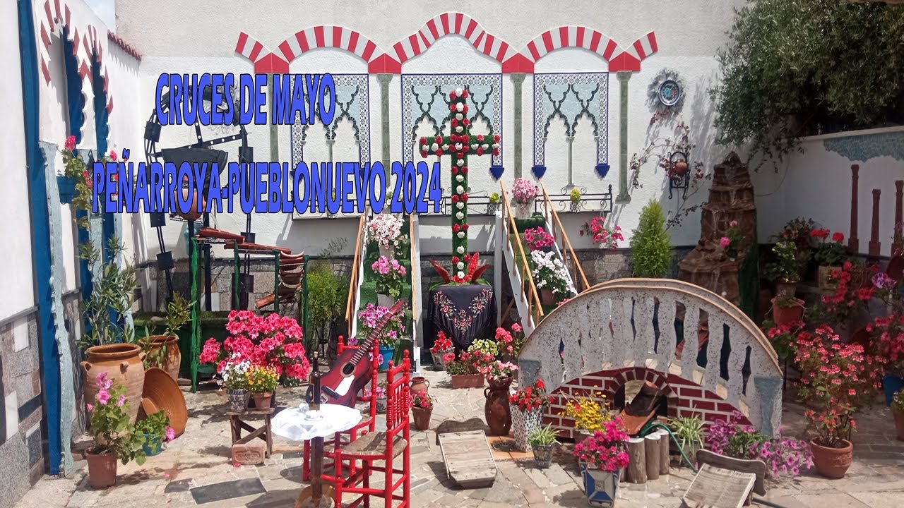 PASEO POR LAS CRUCES DE MAYO DE PEÑARROYA-PUEBLONUEVO
