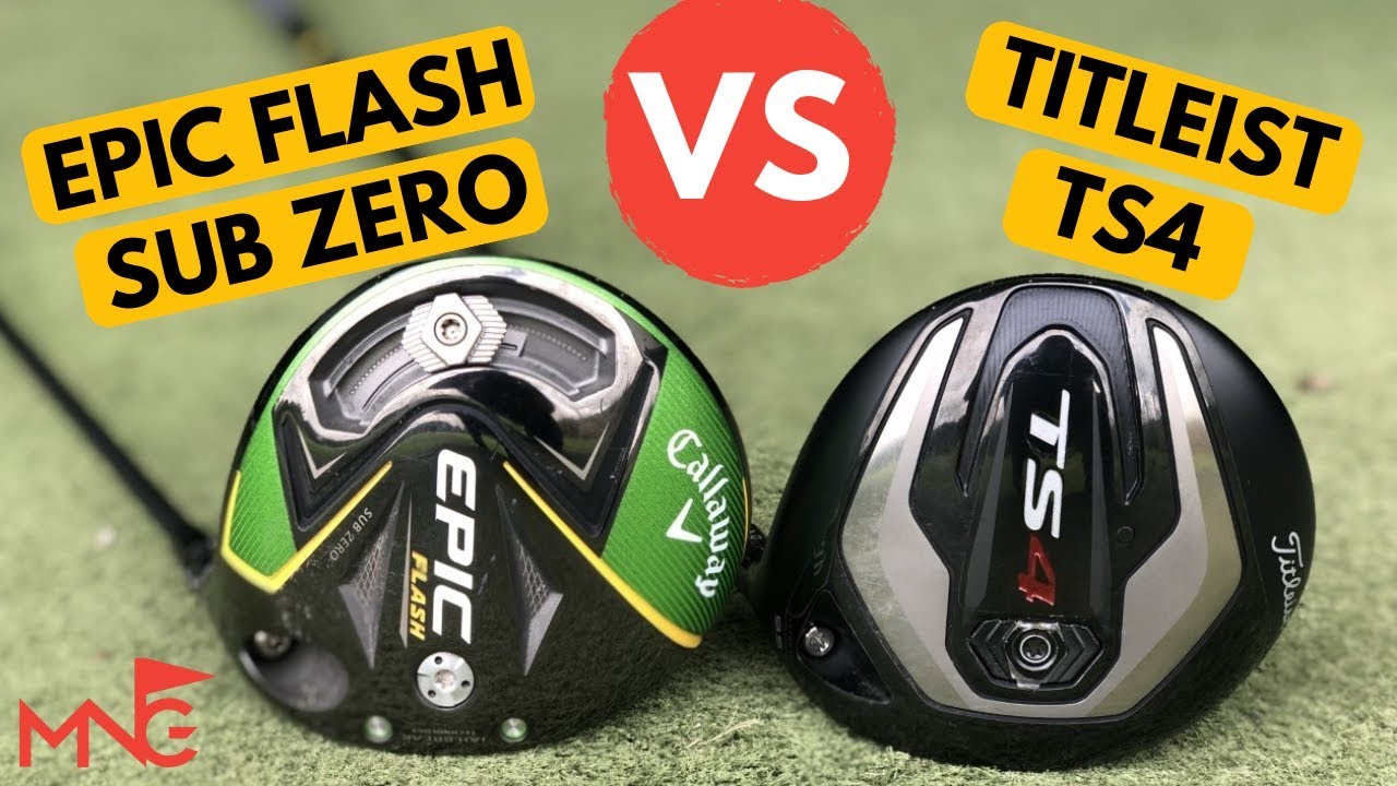 Есть ли явный победитель?? Драйвер Titleist TS4 против драйвера Callaway Epic Flash Sub Zero