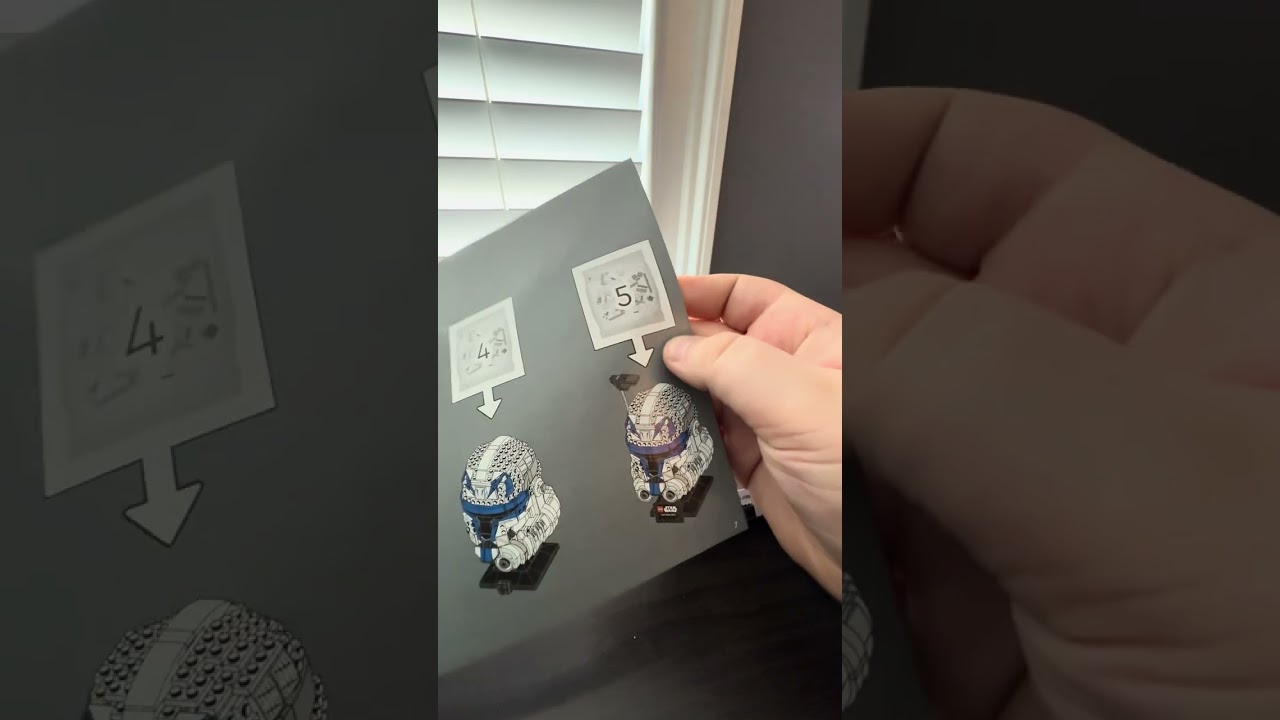 Part one P one building Captain Rex head ￼