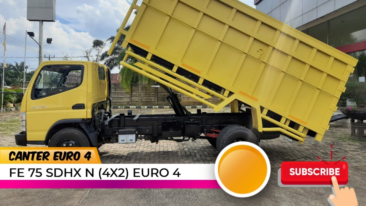 CANTER FE 75 SHDX+DUM SILUMAN. COCOK UTK PARA BOS KU UTK ANGKUTAN SAWIT DAN ANGKUTAN BERAT LAINNYA.