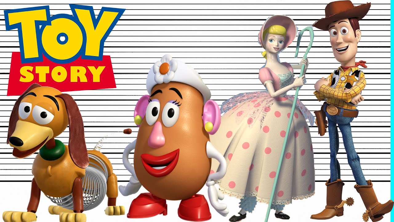 Toy Story Size Comparison | Character Heights
