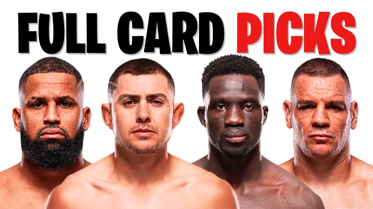 UFC Fight Night Garcia vs Onama Full Card Predictions & Breakdown