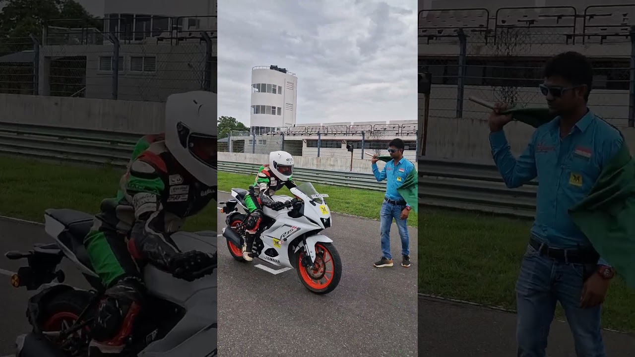 A.S Motorsports Race Training Session at Madras International circuit #bikerace