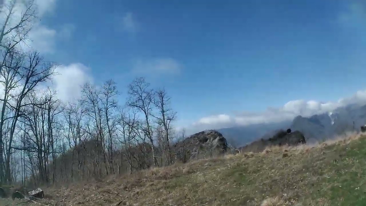 Monte Rocca e Casa Bazzicchi (Alpi Apuane) in inverno