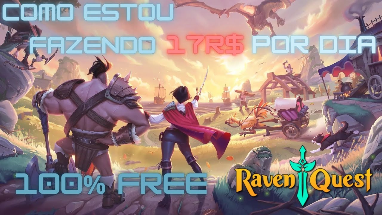 Farmando 17R$ ao dia em RavenQuest!