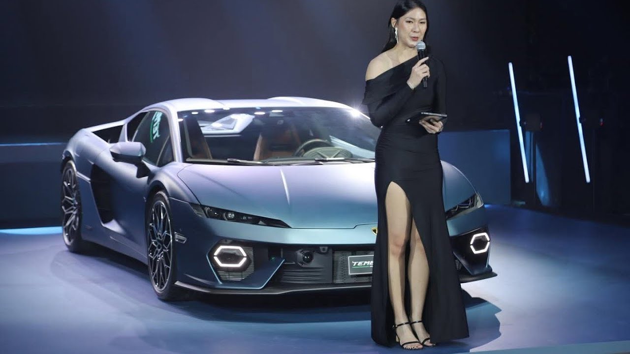 She has two big turbos but still screams till 10,000rpm - The Lamborghini Temerario