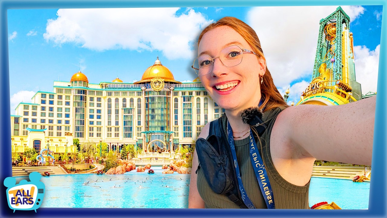 The ONLY Hotel INSIDE Epic Universe -- Helios Grand Hotel FIRST LOOK