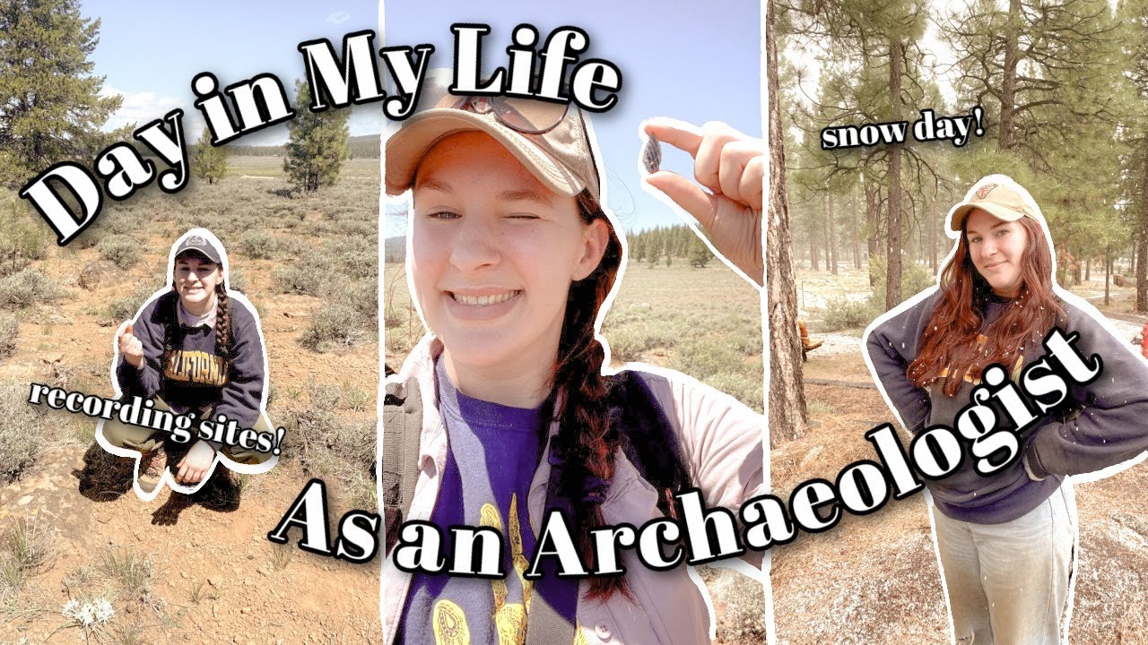 DAY IN MY LIFE AS AN ARCHAEOLOGIST! | Discovering sites, playing w/puppies and a surprise snow day!