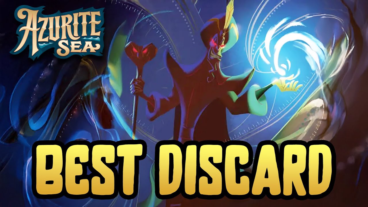 Sapphire Emerald Discard 🟢🔵 Disney Lorcana BEND TO MY WILL