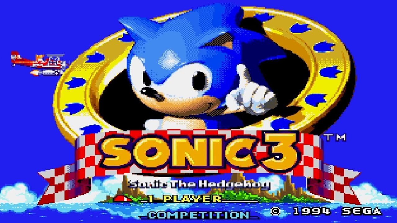 Stephen Plays: Sonic The Hedgehog 3 (Using The Keyboard!) | GiantGrotle