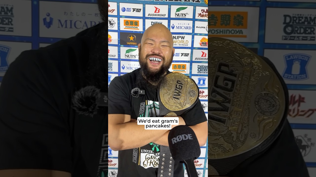 I interviewed Japan&rsquo;s pancake loving pro-wrestler (I got beat up)