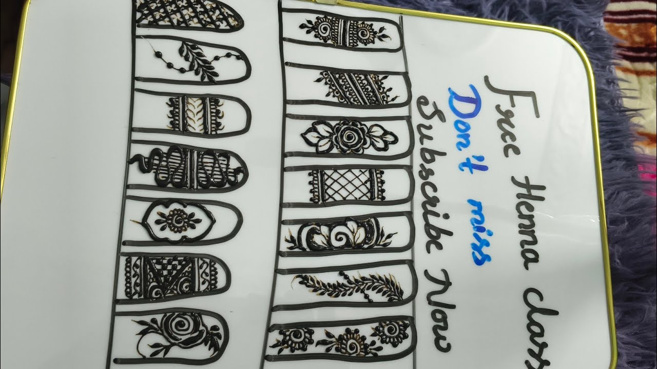 free Henna classes subscribe now 💥