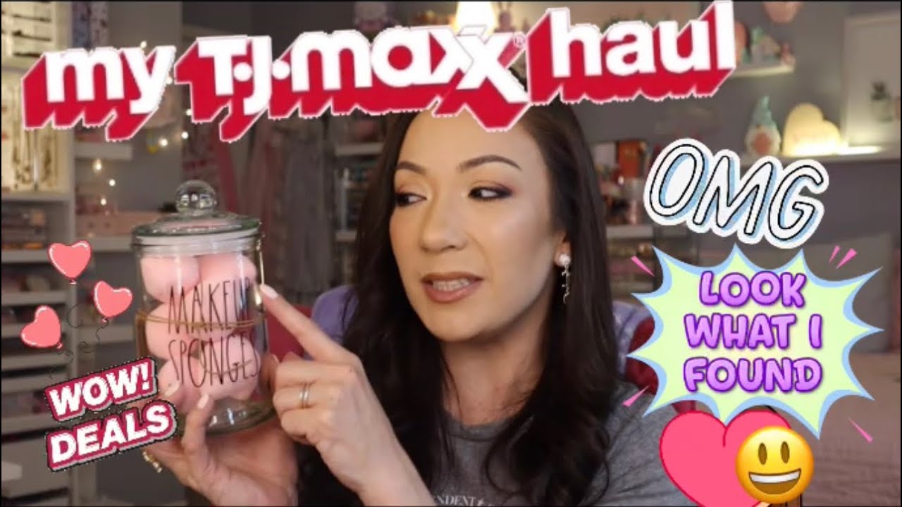 SUPER GIRLY TJMAXX/ Homegoods HAUL! + Fleurwee #fleurwee