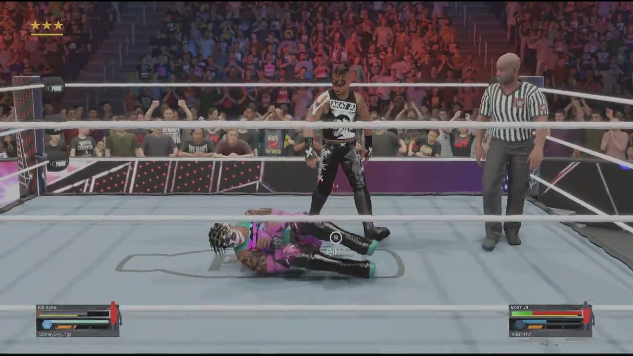 WWE 2K25 AK47Jr. VS Kid Syko Dark Match