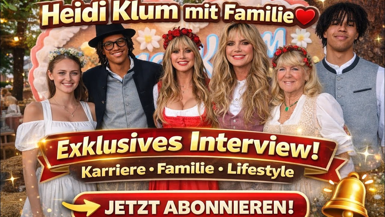 Heidi Klum mit Familie ❤️ Exklusives Interview | Leni & Henry über Karriere & Privatleben
