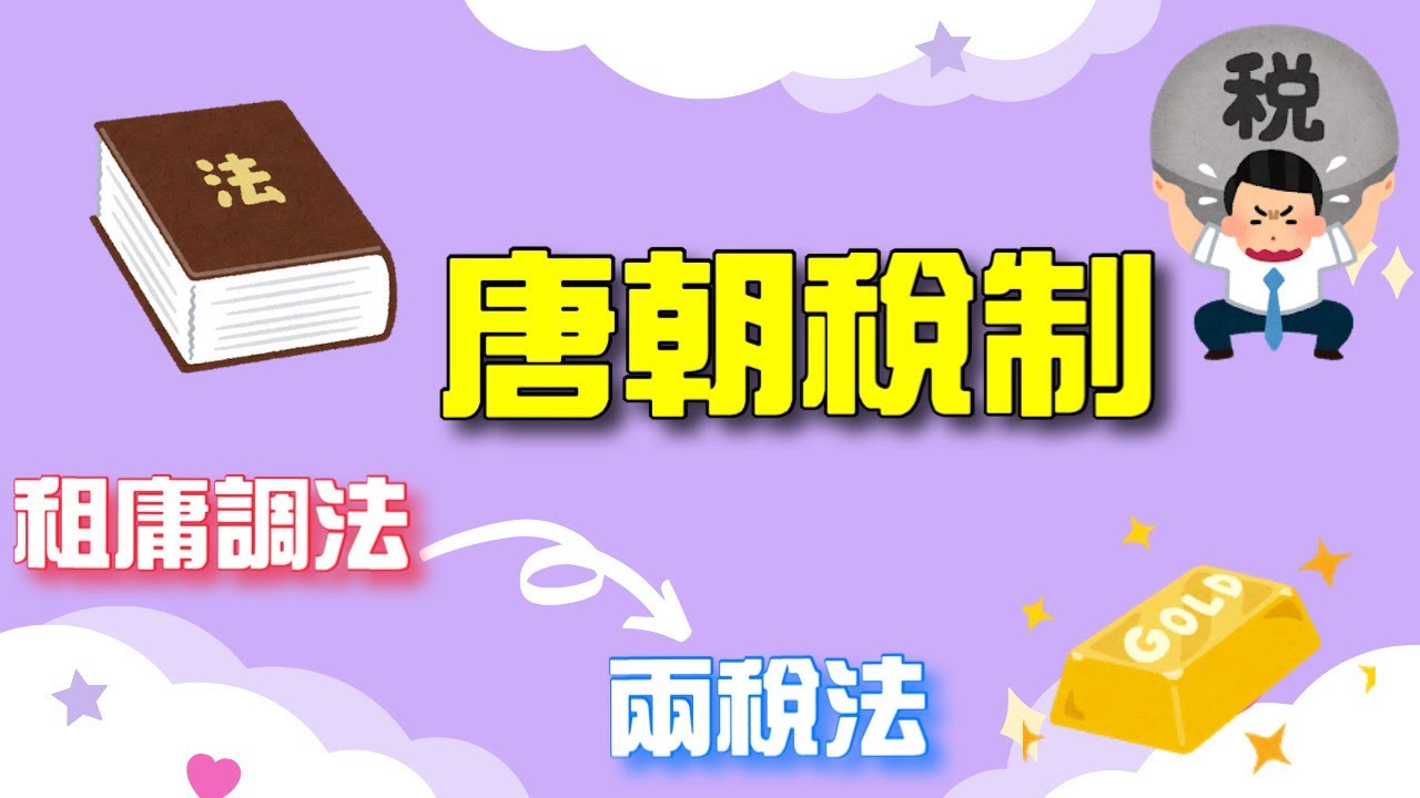 唐朝稅制 從租庸調法走向兩稅法｜小葉談中國史