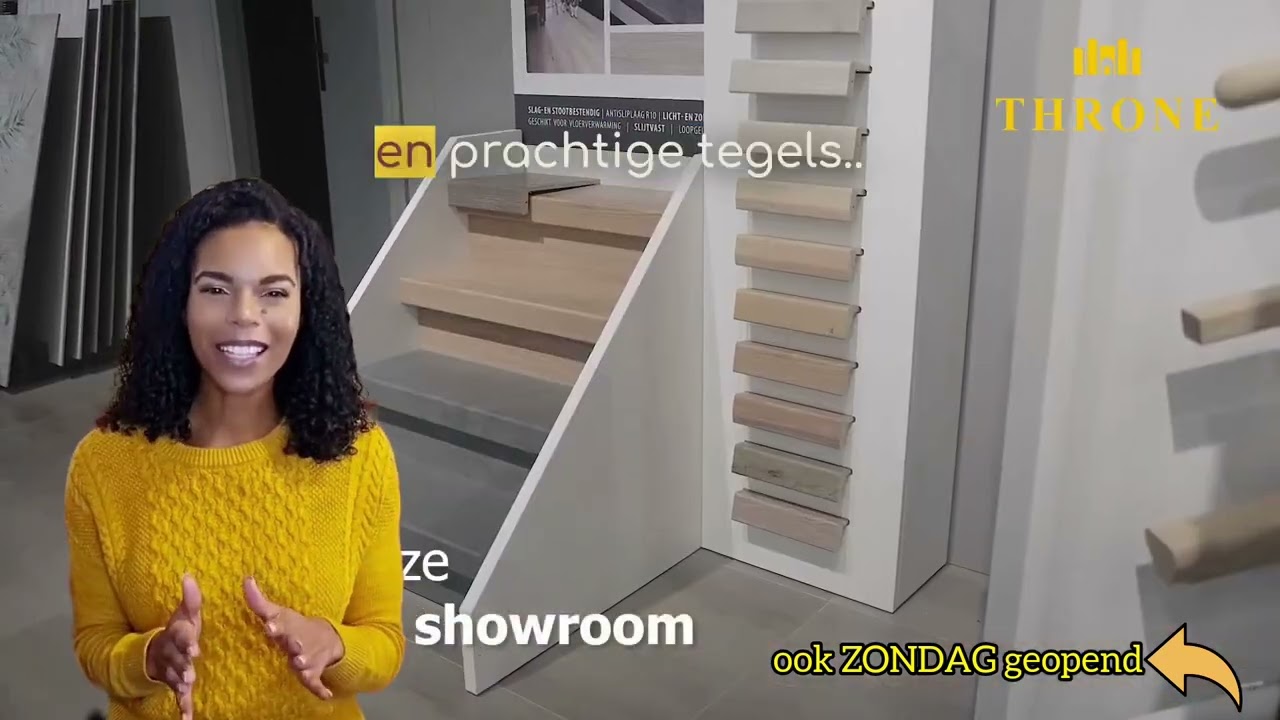 DE MOOISTE TEGEL SHOWROOM VAN NEDERLAND | THRONE