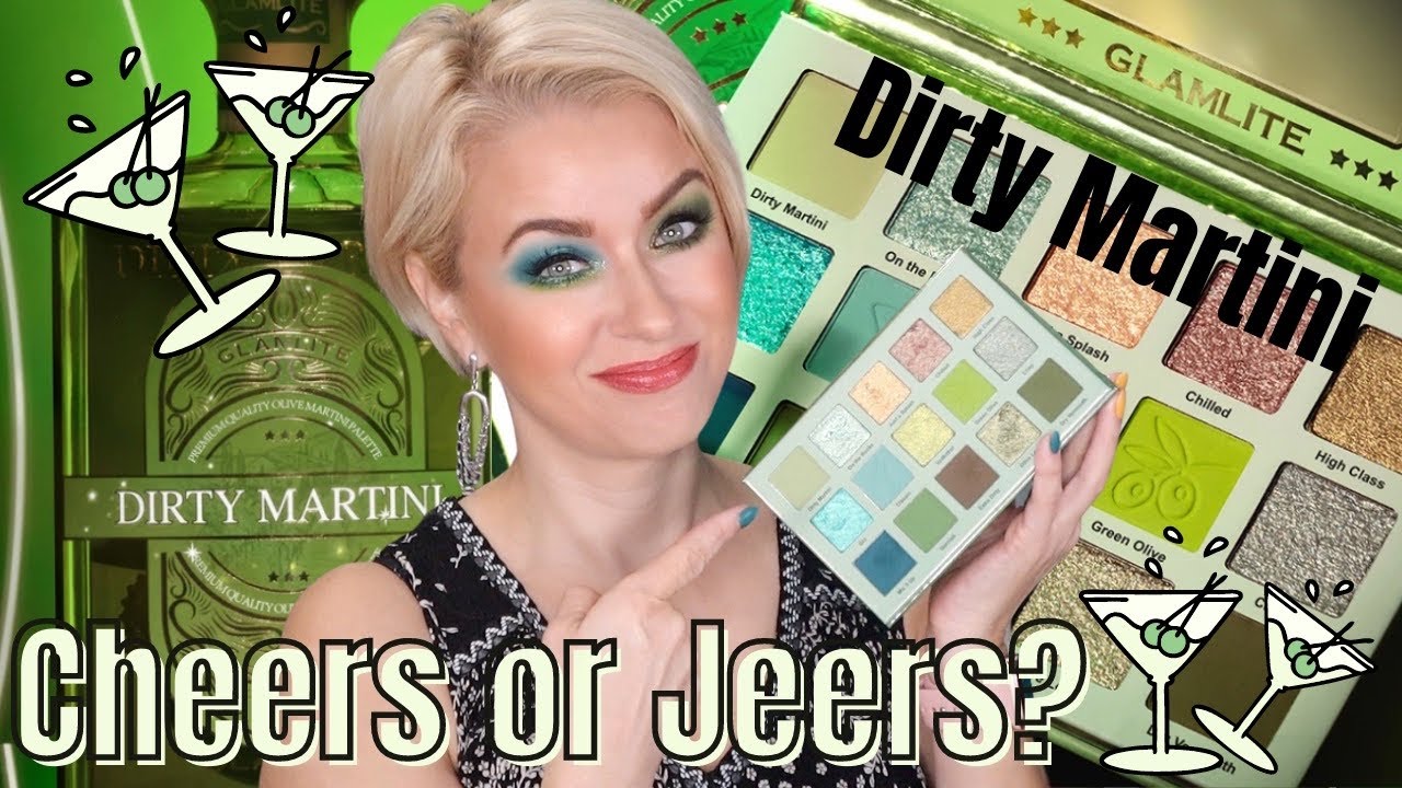 Let's Try the NEW Glamlite DIRTY MARTINI PALETTE | 2 Looks | Steff's Beauty Stash