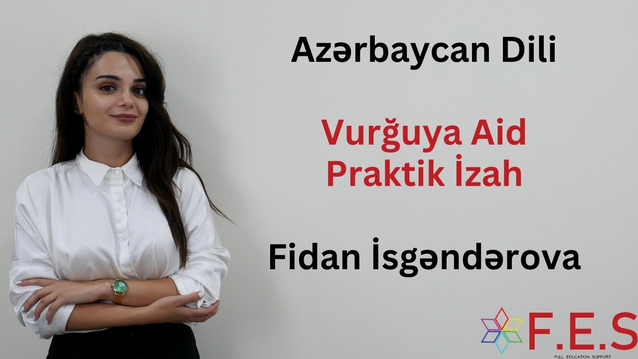 BU VİDEO İLƏ VURĞUYA AİD PROBLEMLƏRİNİZ ARADAN QALXACAQ | MÜTLƏQ İZLƏYİN | FİDAN İSGƏNDƏROVA | FES