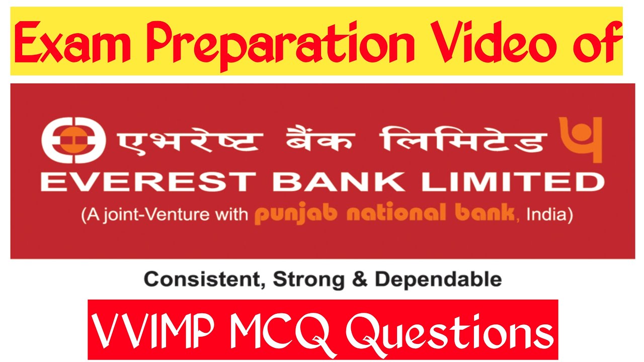 Everest Bank Exam Preparation Video // VVIMP Private Bank Exam MCQ Questions #everestbank