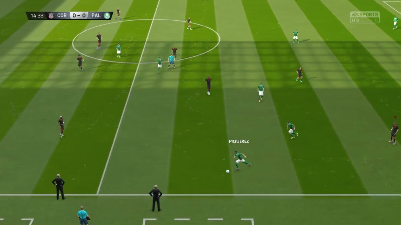 Коринтианс vs Палмейрас | Превосходство FIFA 15 | Тест каденции игрового процесса