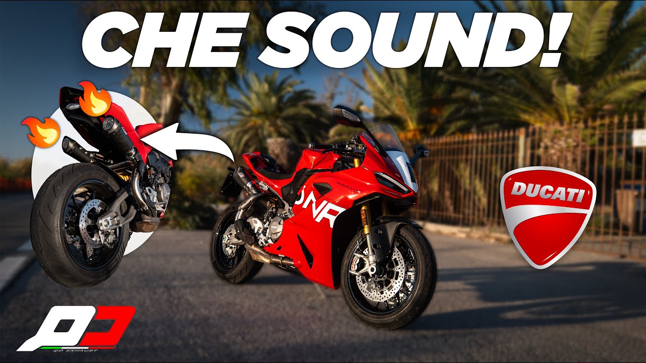 SCARICO NUOVO PER LA PANIGALE V2 S | ORA SI! QD EXHAUST 