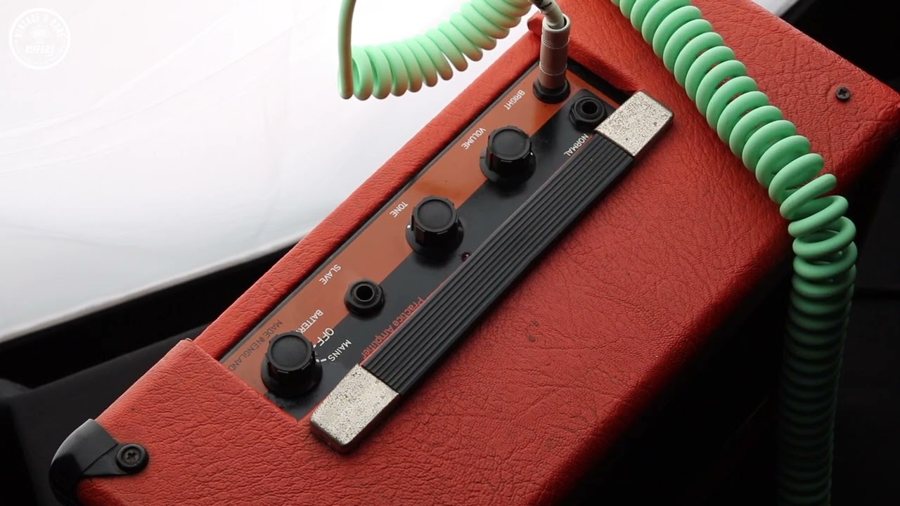 Original & Rare Vintage 70s Colorsound Mighty Atom Busker Busking Amplifier British Guitar Combo Amp