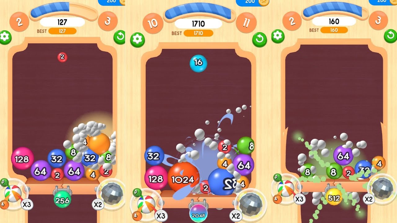 2048 Balls 3D | iOS / Android Mobile Gameplay