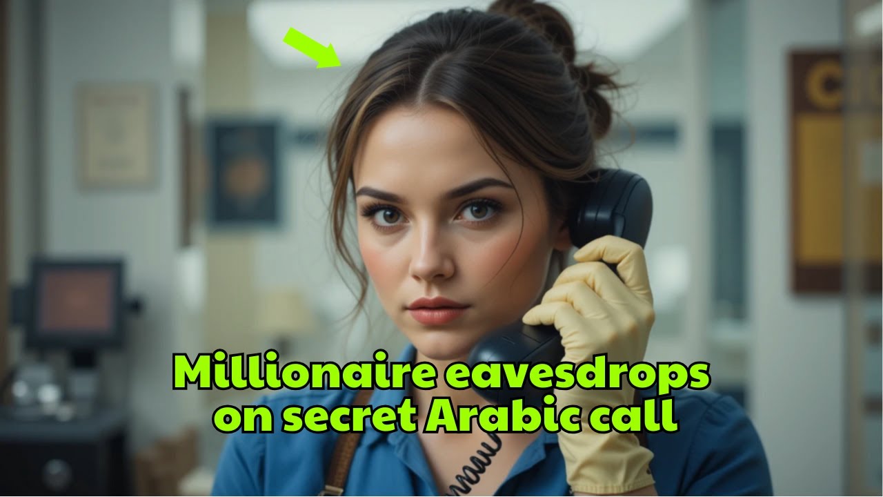 Millionaire Overheard Her Secret Arabic Call — The Humble Cleaning Lady's Life Changed The Next Da
