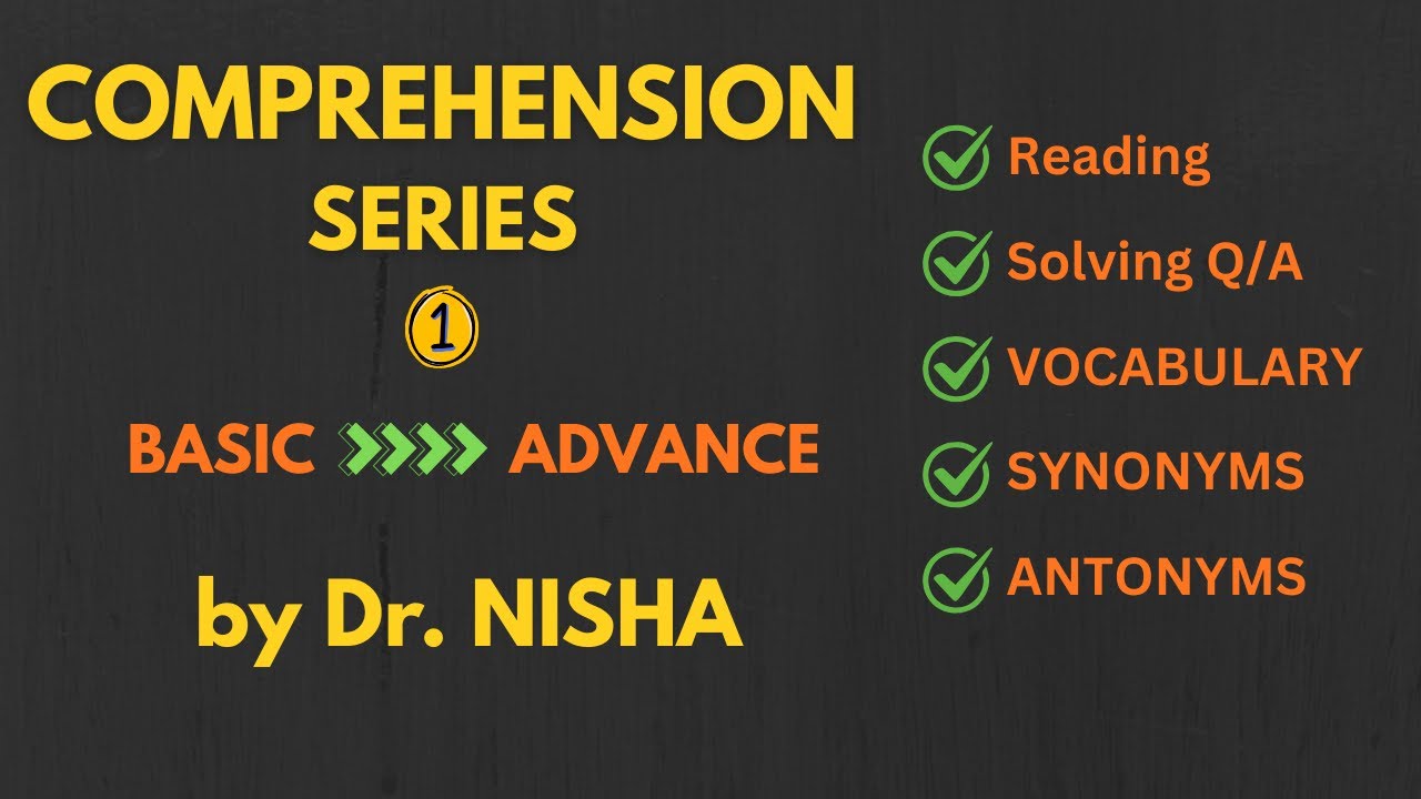 Comprehension Made Easy | How to Understand Any Passage Quickly