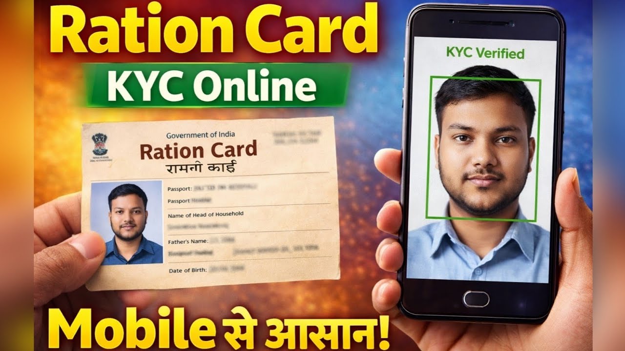 Ration Card eKYC Kaise Kare 2026 🔥 | Mobile Se Online Full Process