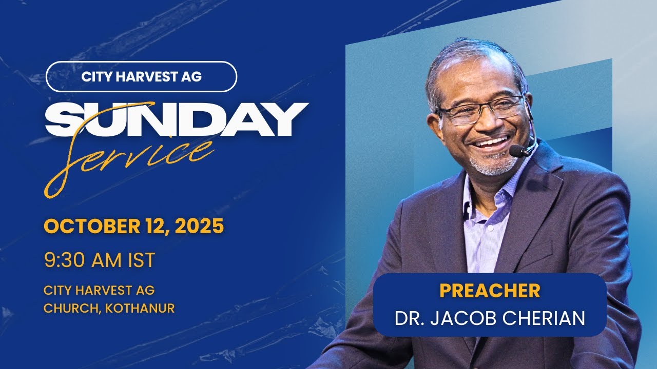 🔴 LIVE Sunday First Service | Live Online Church Service | City Harvest | October 12, 2025