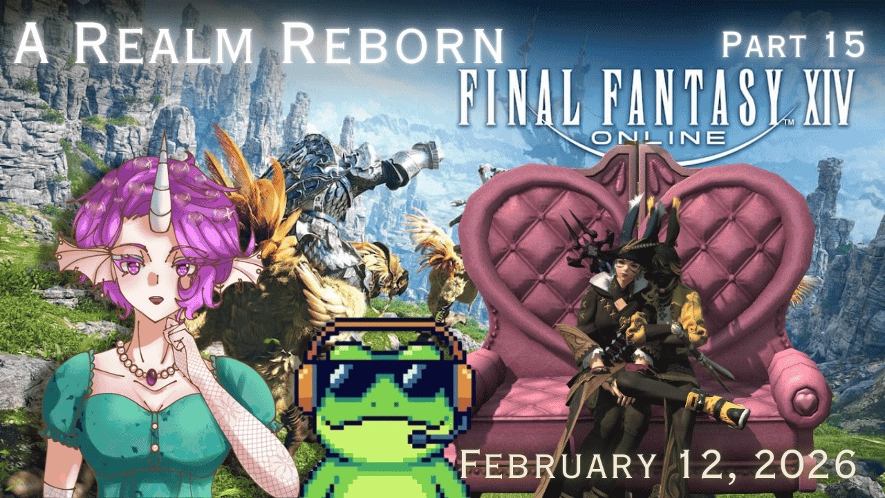 We're going to make MSQ progress, so help me! Post-ARR with my 🌱sprout husband🌱 @wtfrogs