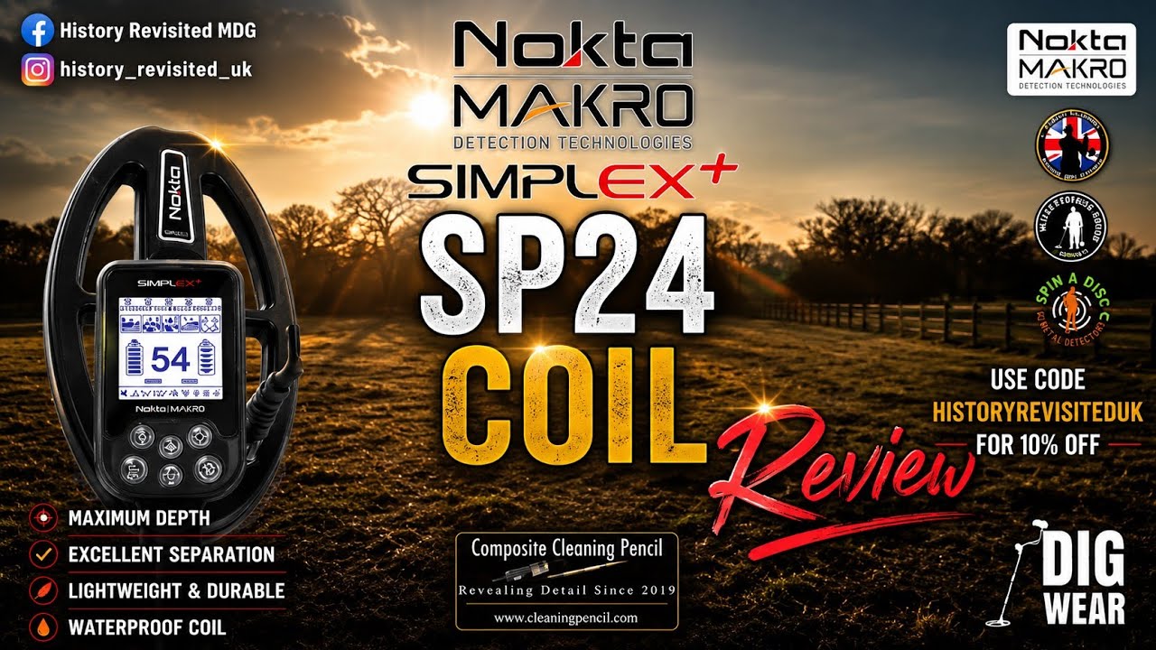Nokta Makro Simplex /Sp24/Обзор/Металлодетектор в Великобритании