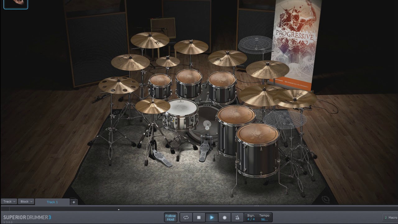 Limp Bizkit - Rollin' only drums midi backing track