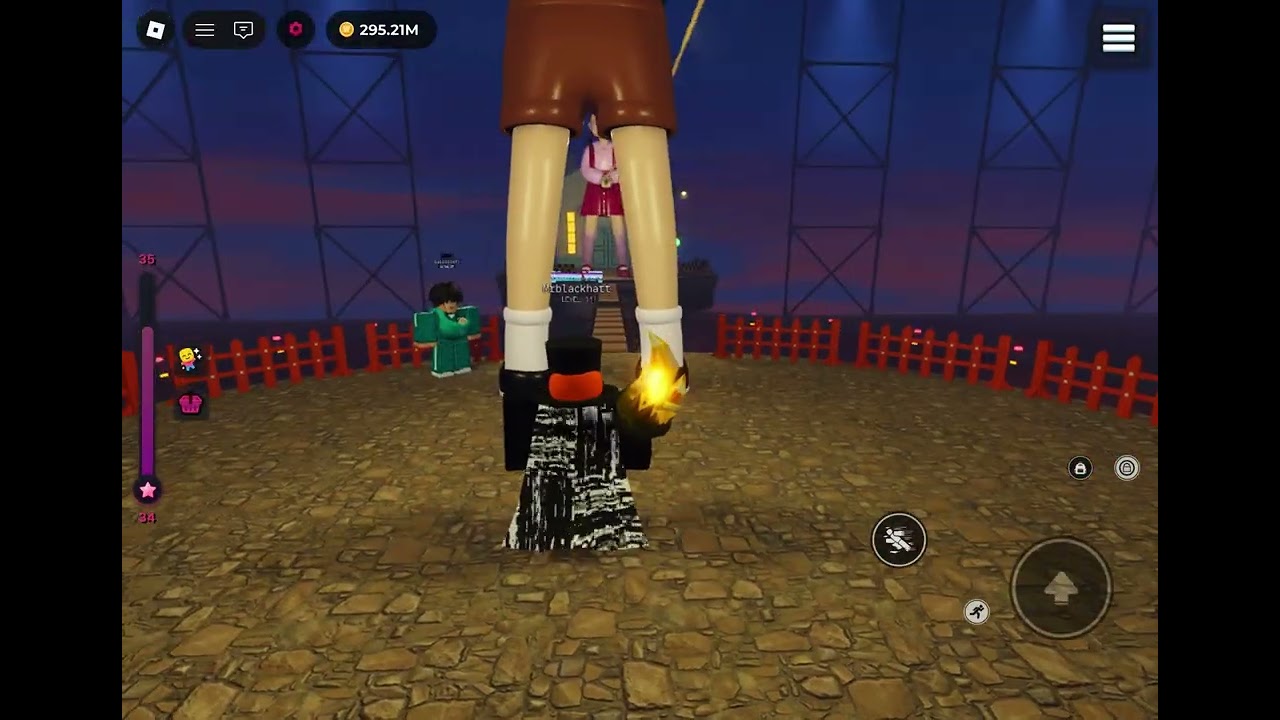 Fighting @TuffBloxOffical ￼in ink game ￼￼public server 